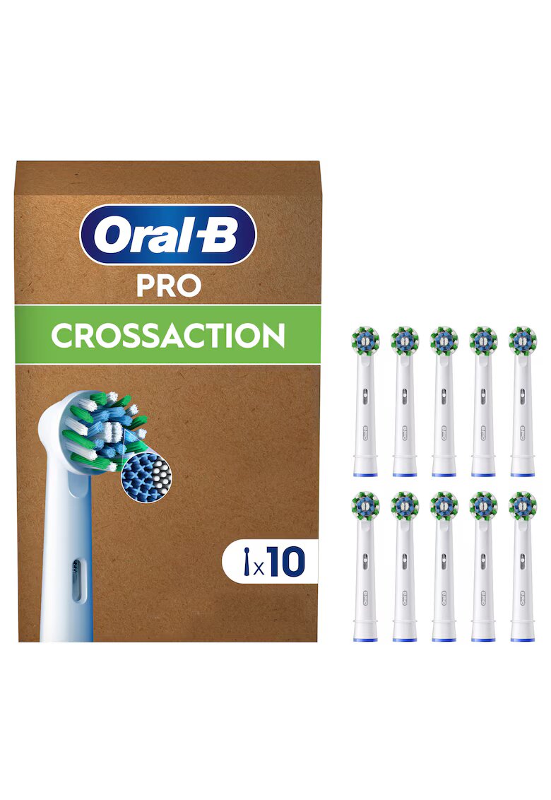 Oral-B Rezerve periuta de dinti electrica Cross Action - 10 buc