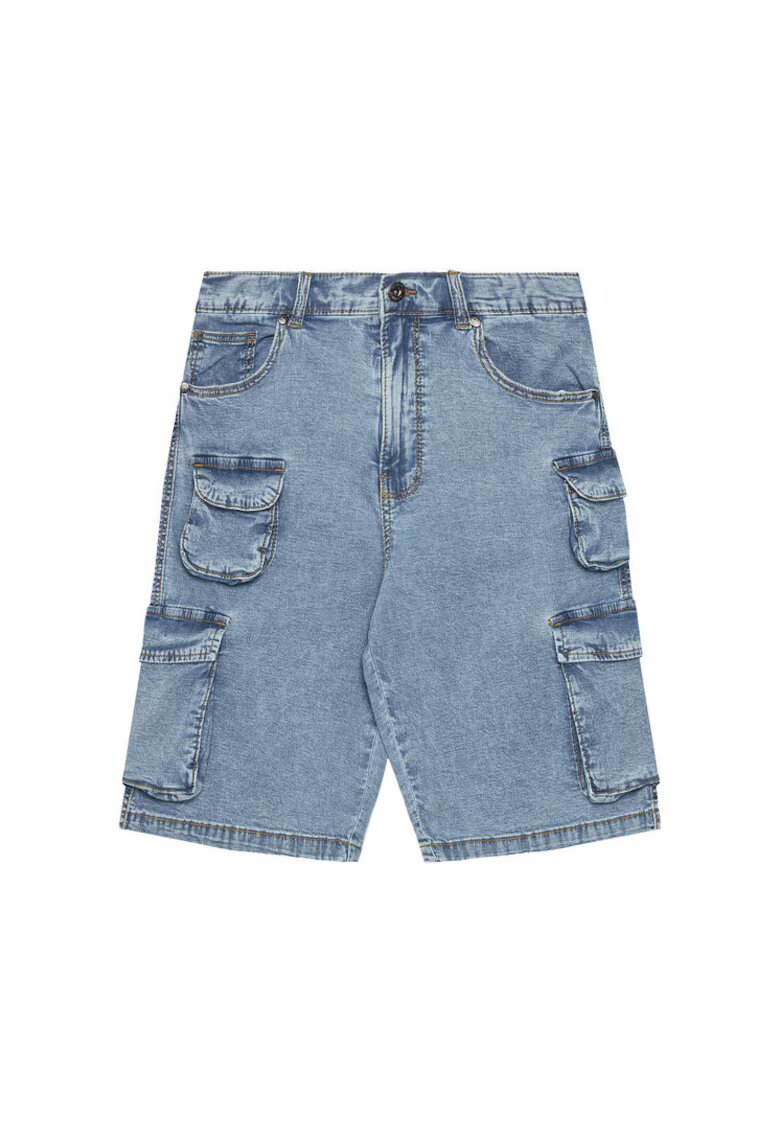 Original Marines Pantaloni scurti copii - denim - albastru