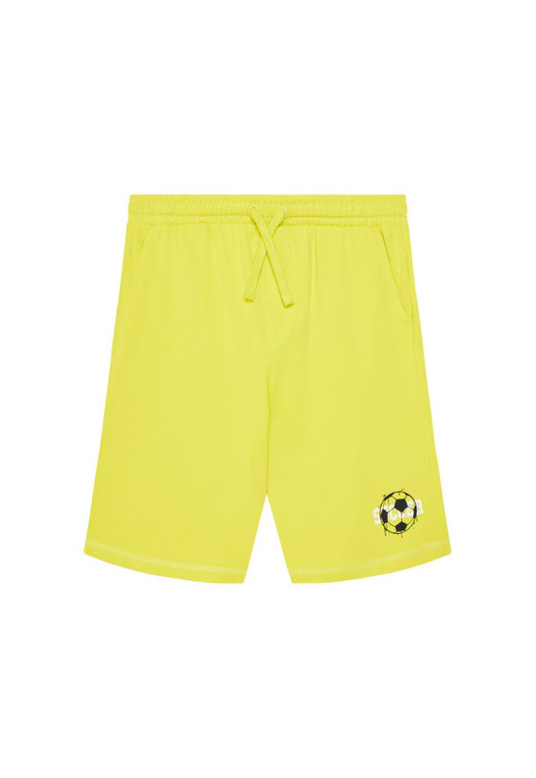 Original Marines Pantaloni scurti sport Baiat - Galben - 100% bumbac - 11-12 ani