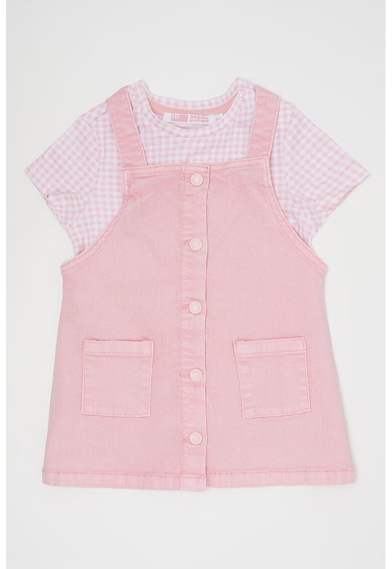 Original Marines Set de rochie si sarafan - Roz pastel