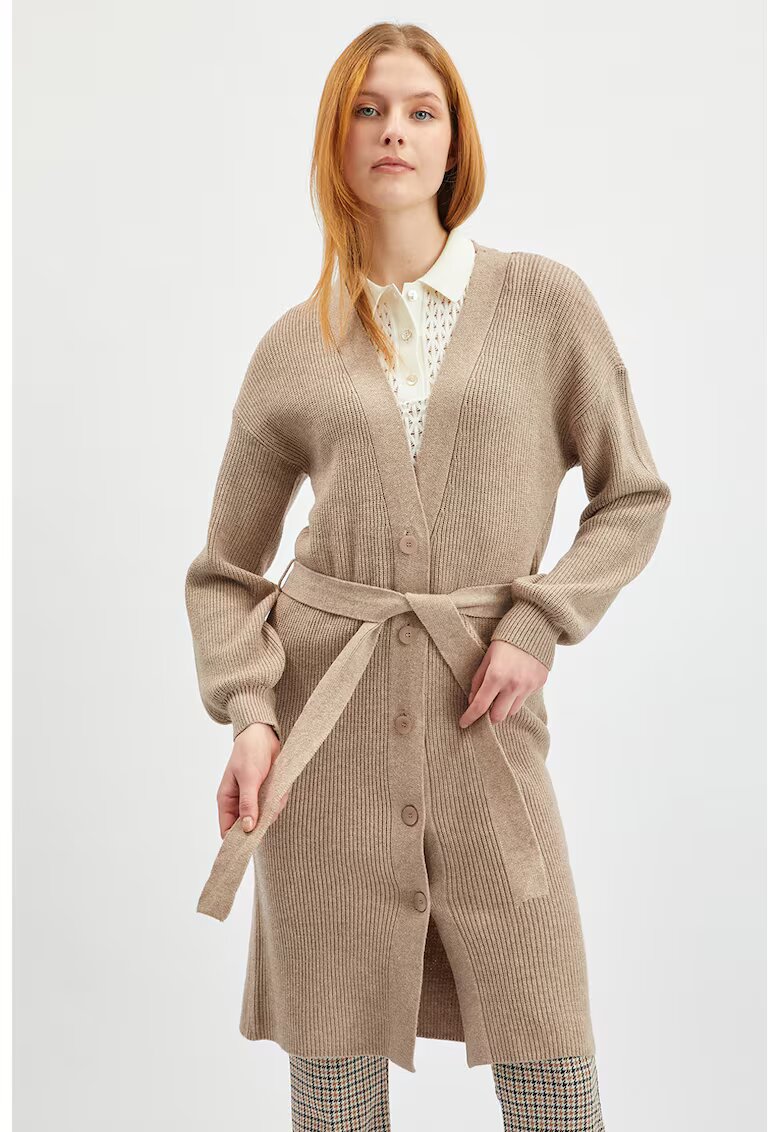 Orsay Cardigan striat cu nasturi - Grej