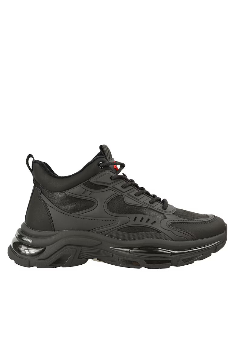 Otter Ghete sport - barbati - V270006A negru - piele naturala - Negru