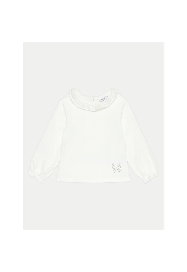 OVS Bluza fete - 304548093 - Bumbac organic - Bej