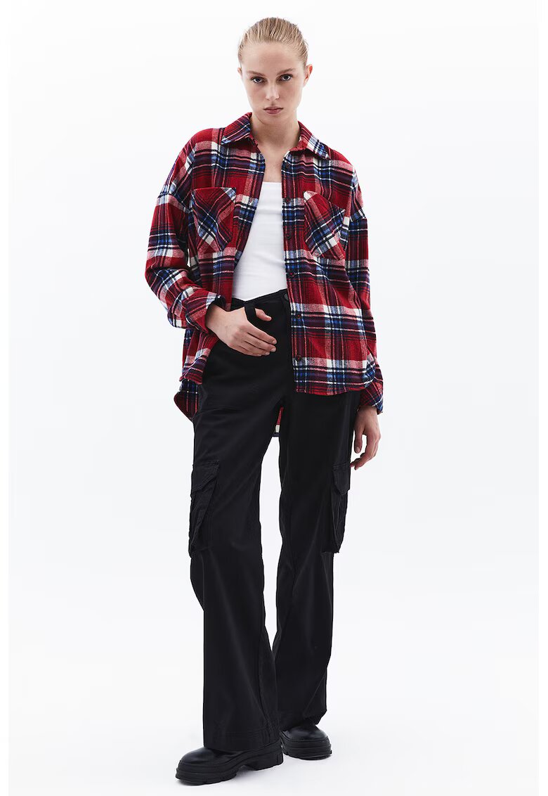 OXXO Pantaloni cargo relaxed-fit - Negru
