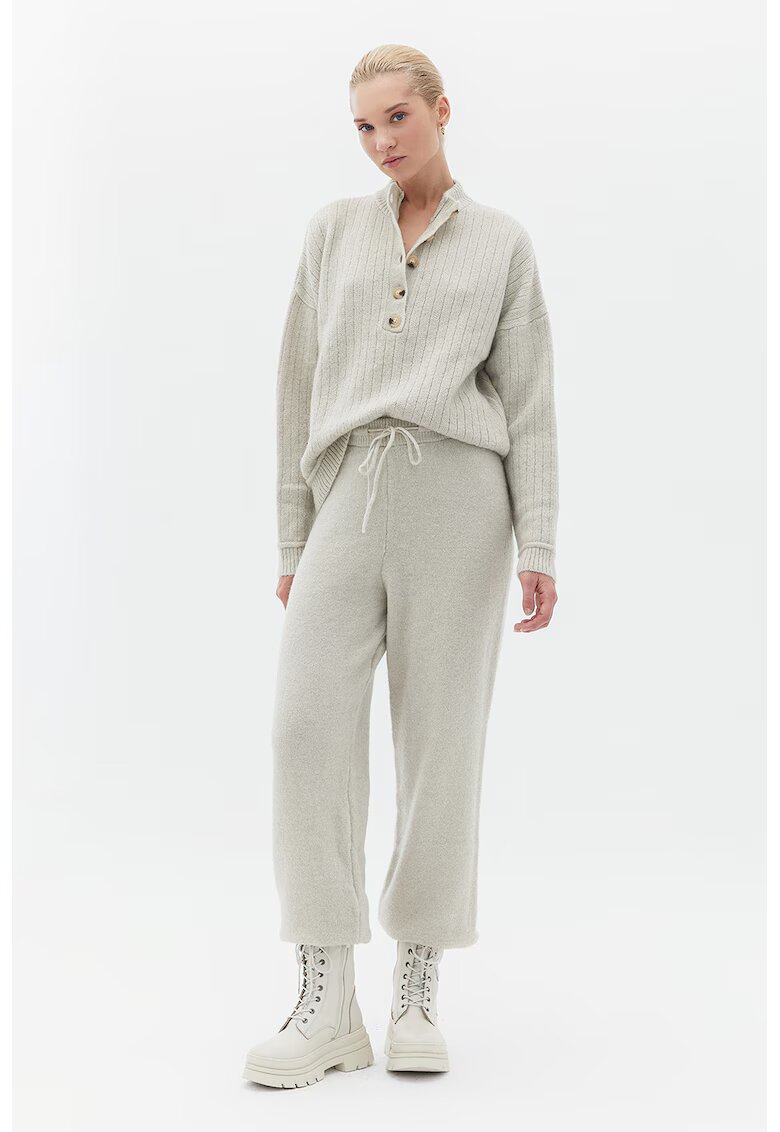 OXXO Pantaloni de trening cu snur - Gri melange