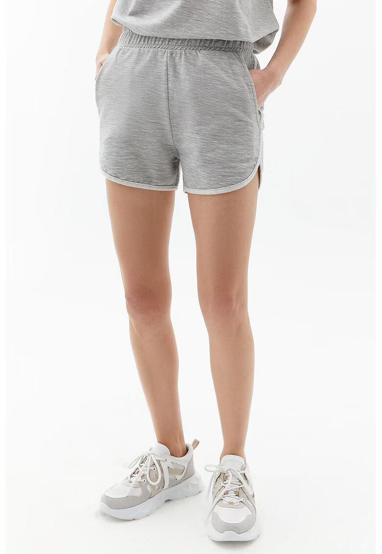OXXO Pantaloni scurti cu talie elastica - Gri melange