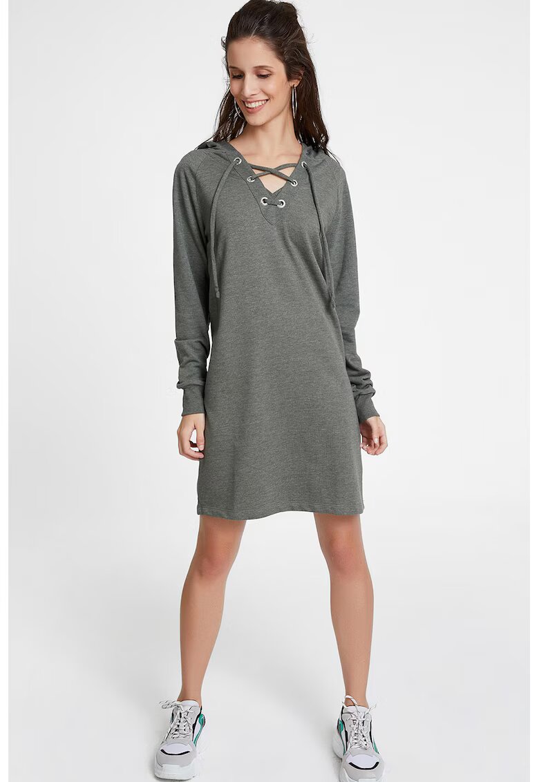 OXXO Rochie-hanorac - Grej