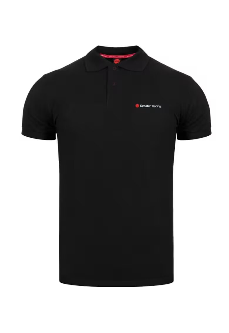 Ozoshi Tricou Polo Bumbac - Negru