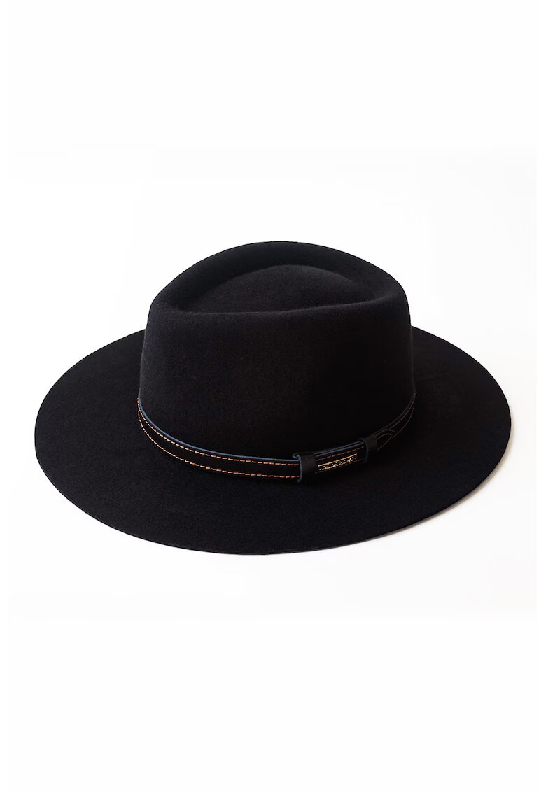 Palaria Dadarlat Palarie unisex cu bor lat - Negru