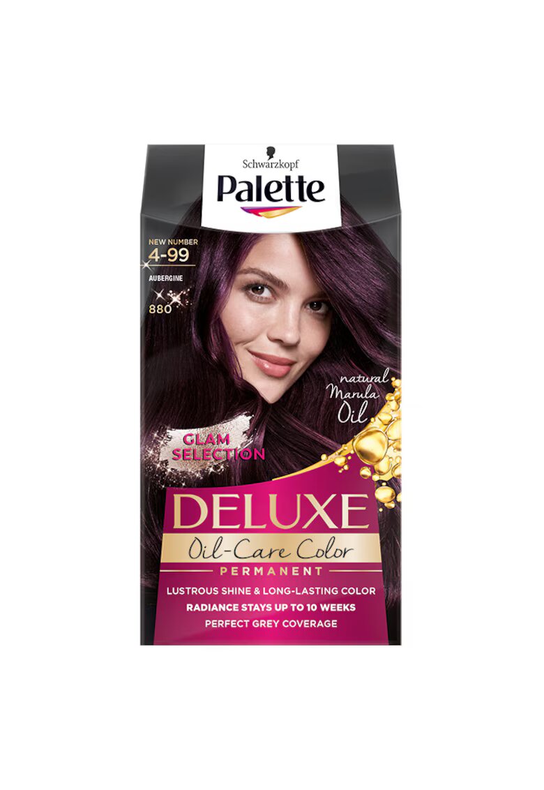 Palette Vopsea de par permanenta Deluxe 1 - Brun violet