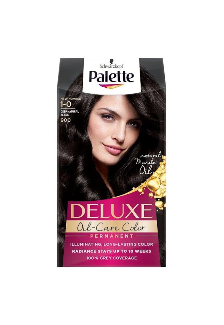 Palette Vopsea de par permanenta Deluxe 1 - Negru natural