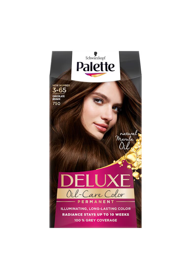 Palette Vopsea de par permanenta Deluxe 1 - Saten Ciocolatiu
