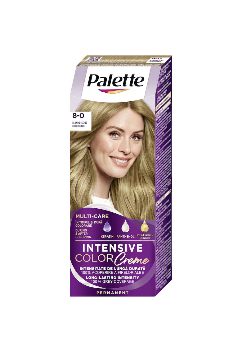 Palette Vopsea de par permanenta Intensive Color Cream - 110 ml - N7 - 110 ml