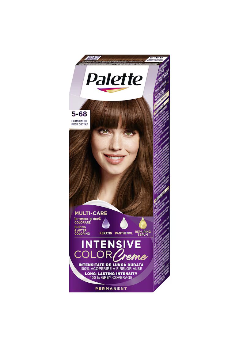 Palette Vopsea de par permanenta Intensive Color Cream - 110 ml - R4 - 110 ml