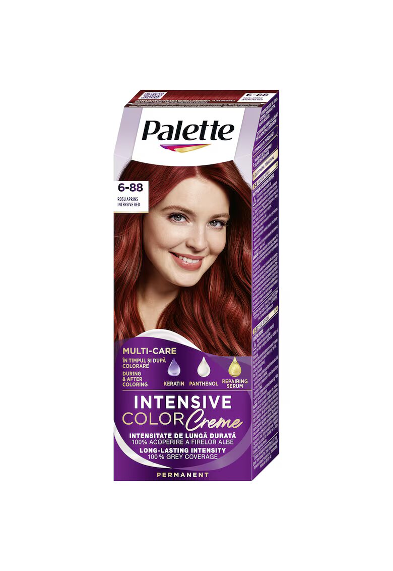 Palette Vopsea de par permanenta Intensive Color Cream - 110 ml - RI5 - 110 ml
