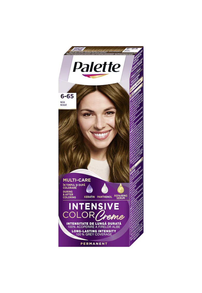Palette Vopsea de par permanenta Intensive Color Cream - 110 ml - W5 - 110 ml