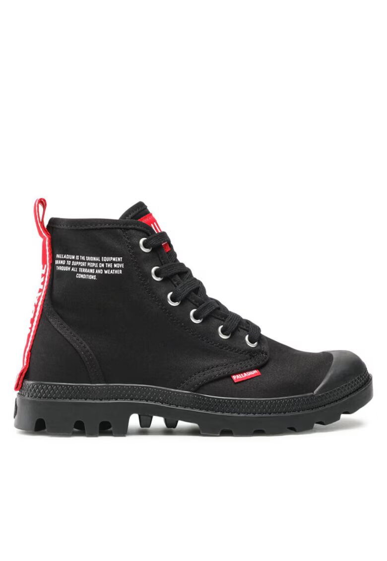 Palladium Ghete si bocanci sport barbati 209131871 - Textil - Negru