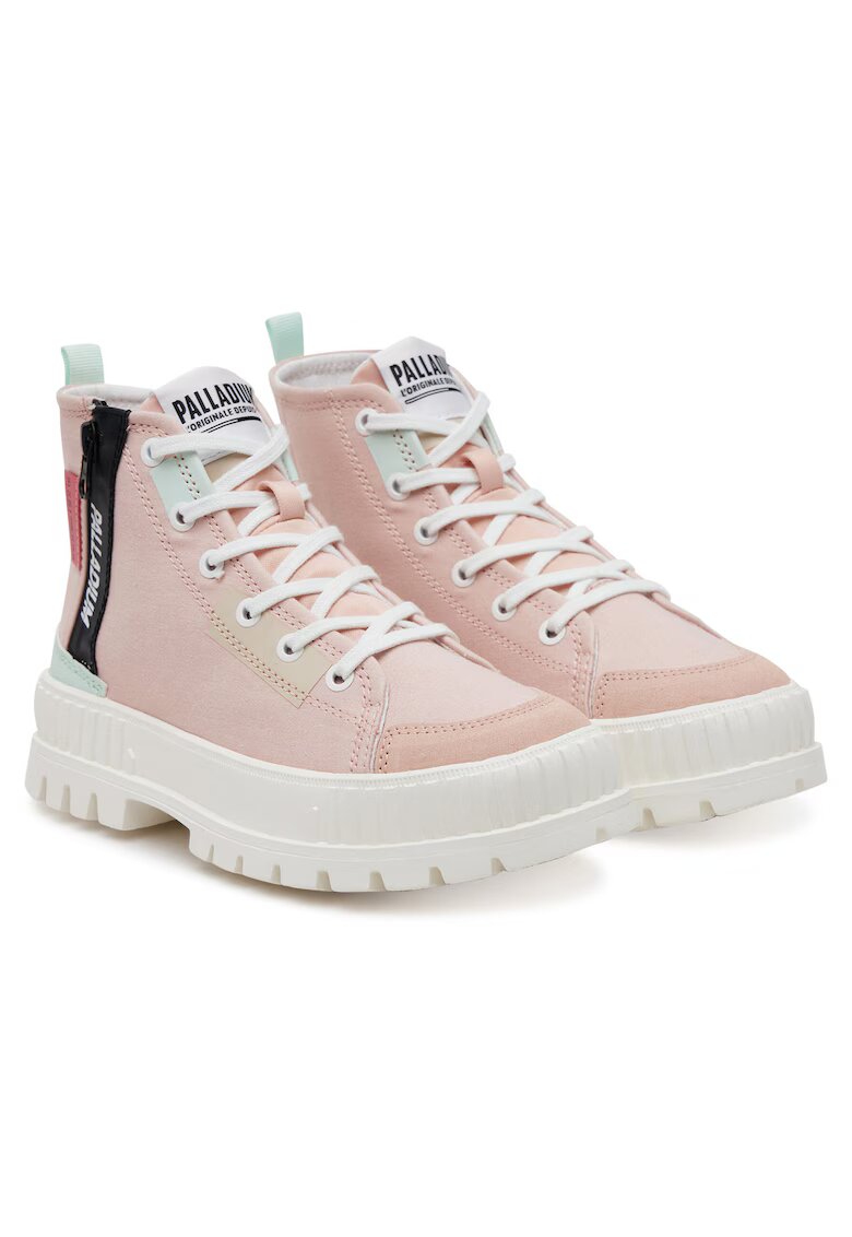 Palladium Tenisi dama - textil - roz
