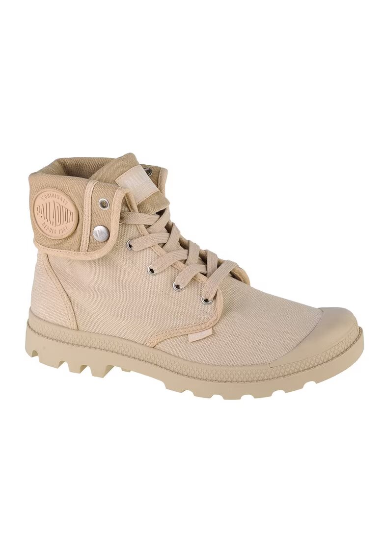 Palladium Tenisi hi-top cu varf cu pelicula de cauciuc Baggy - Bej