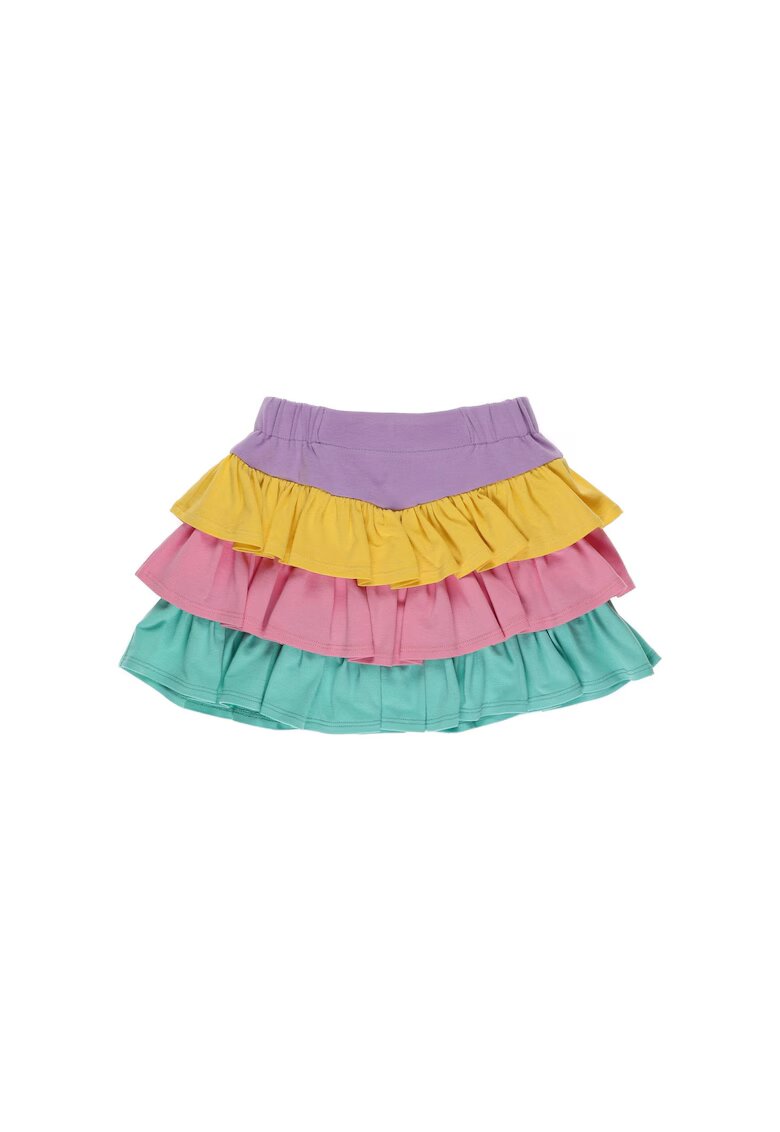 Panco Fusta cu volane - Surf Up - Multicolora - pentru fetite - Roz