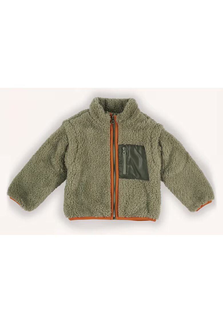Panco Jacheta tip Hanorac Teddy cu fermoar - fara gluga - - Authentic Threads - Kaki - pentru baieti - Kaki