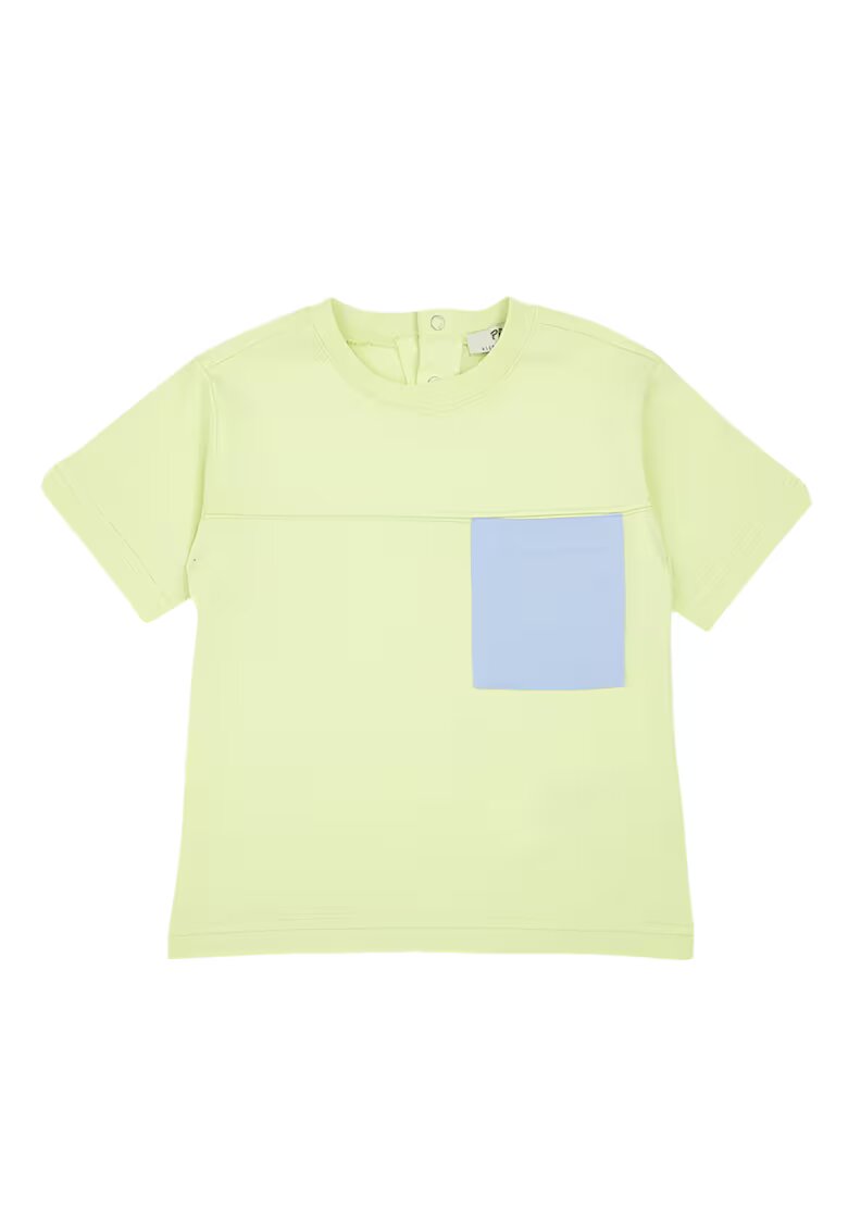 Panco Tricou cu buzunar - Find The Wave - Verde deschis - pentru baietei - Verde