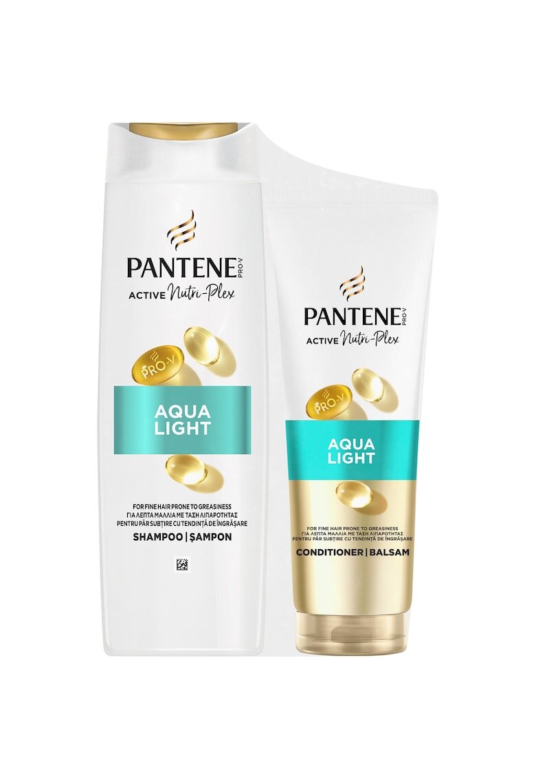 Pantene Pachet: Sampon + Balsam de par - Par gras