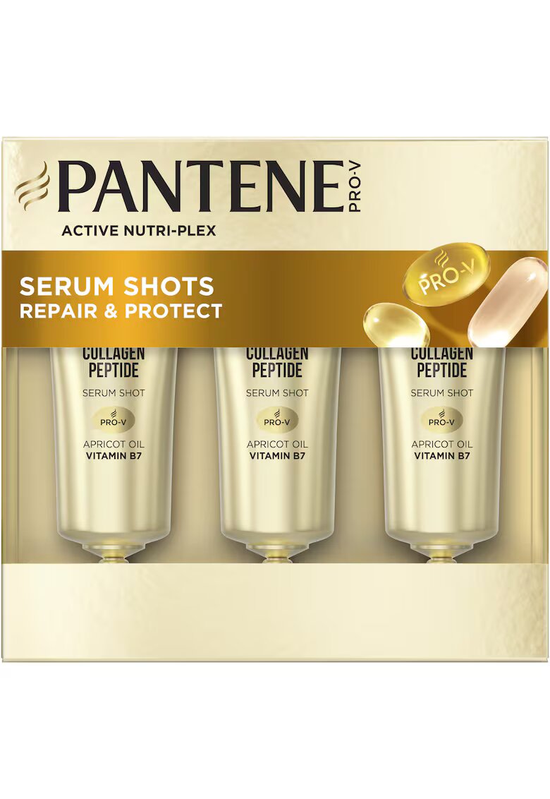 Pantene Tratament fiole Pro-V Repair & Protect pentru par deteriorat - 3 x 15 ml