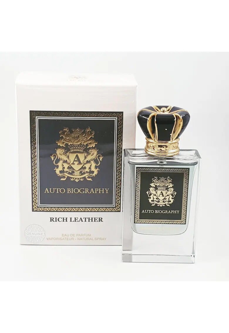 Paris Corner Apa de parfum Auto Biography Rich Leather - 50 ml