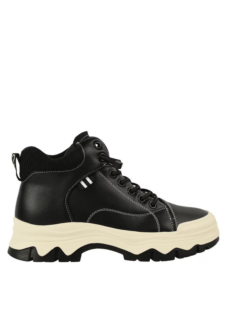 PASS Collection Ghete sport - dama - XA70001A negru - piele naturala - Negru