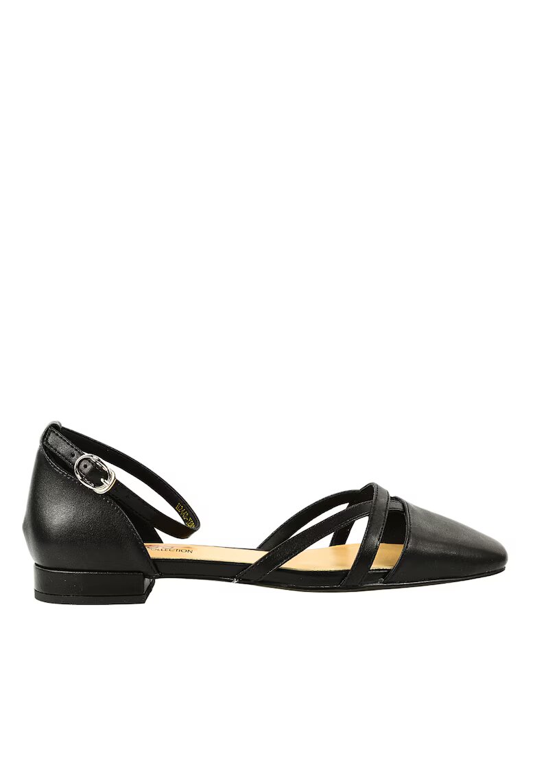 PASS Collection Pantofi vara - dama - 8VH2443-X8813 negru - piele naturala - Negru