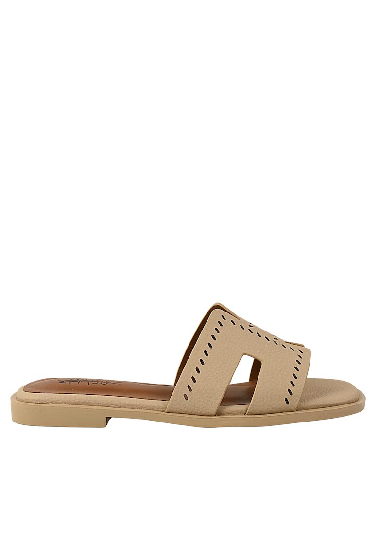 PASS Collection Papuci casual - dama - XS60029A bej - piele naturala - Bej