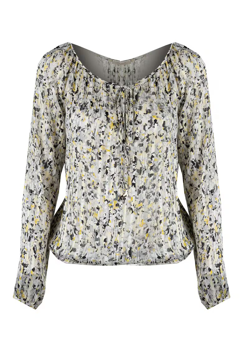 Patrizia Pepe Bluza lejera cu model abstract -