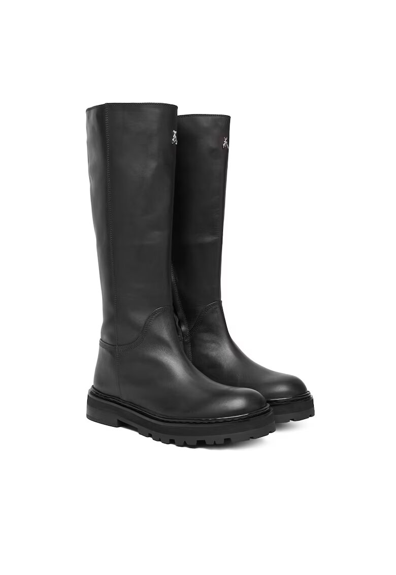 Patrizia Pepe Cizme dama B856 8Y0135 L048 B856 - Piele naturala - Negru