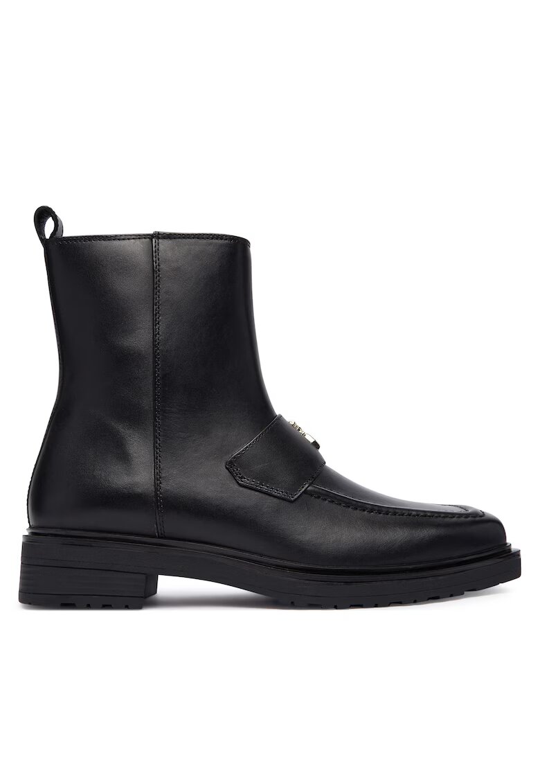 Patrizia Pepe dama K103 Piele naturala - Negru - Negru