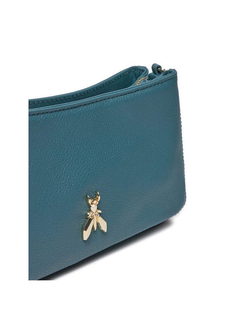 Patrizia Pepe Geanta dama Mineral Green - piele naturala