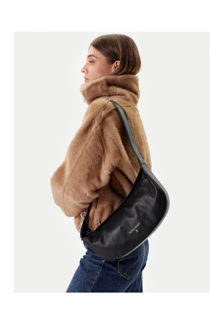 Patrizia Pepe Geanta dama model 8B0274 L164 K103 - piele naturala - culoare negru.