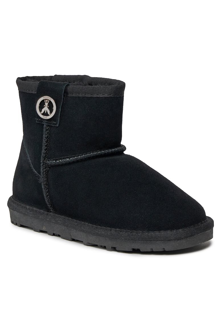 Patrizia Pepe Ghete fete - piele naturala - negru -