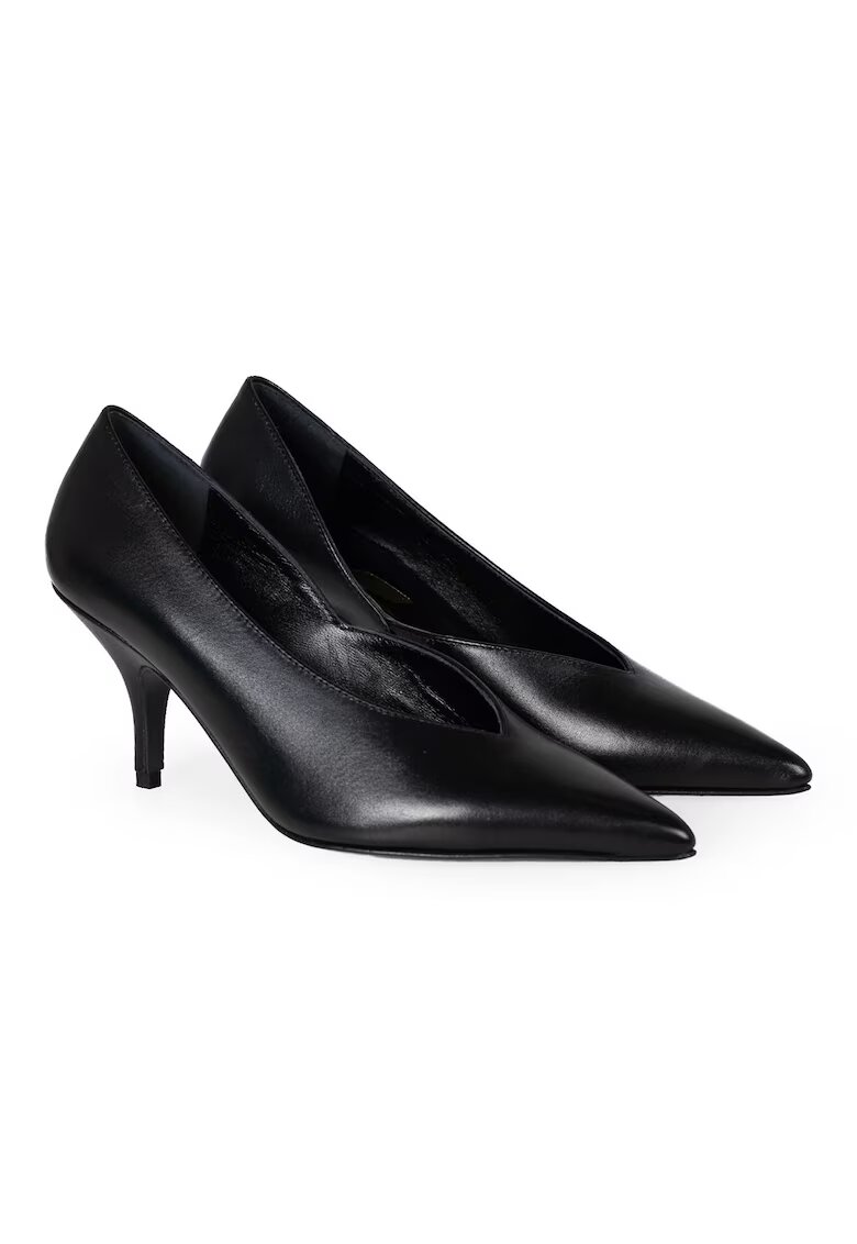 Patrizia Pepe Pantofi din piele cu varf ascutit -