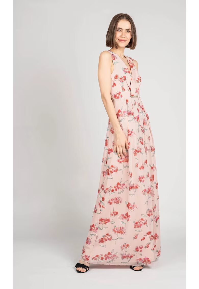 Patrizia Pepe Rochie maxi cu model floral - 36