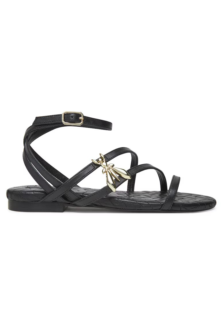 Patrizia Pepe Sandale dama - K103 - piele naturala - negru - Negru