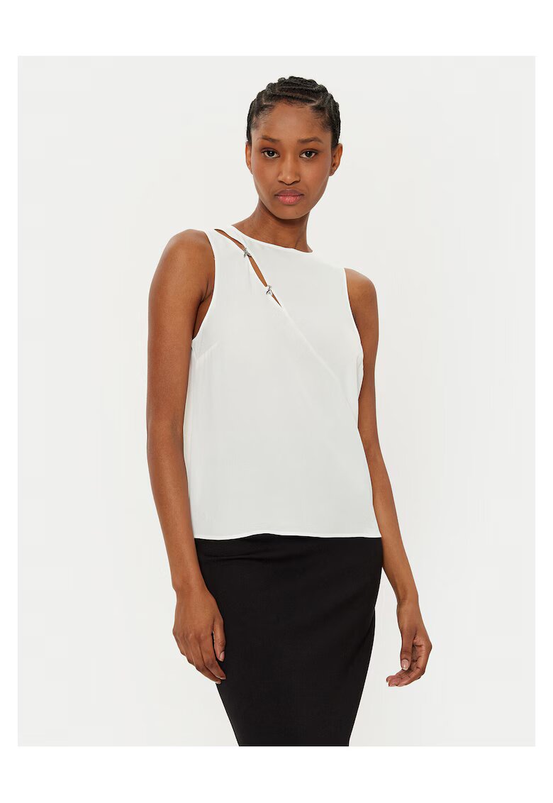 Patrizia Pepe Top dama 8C0760/A8I1-W146 - alb