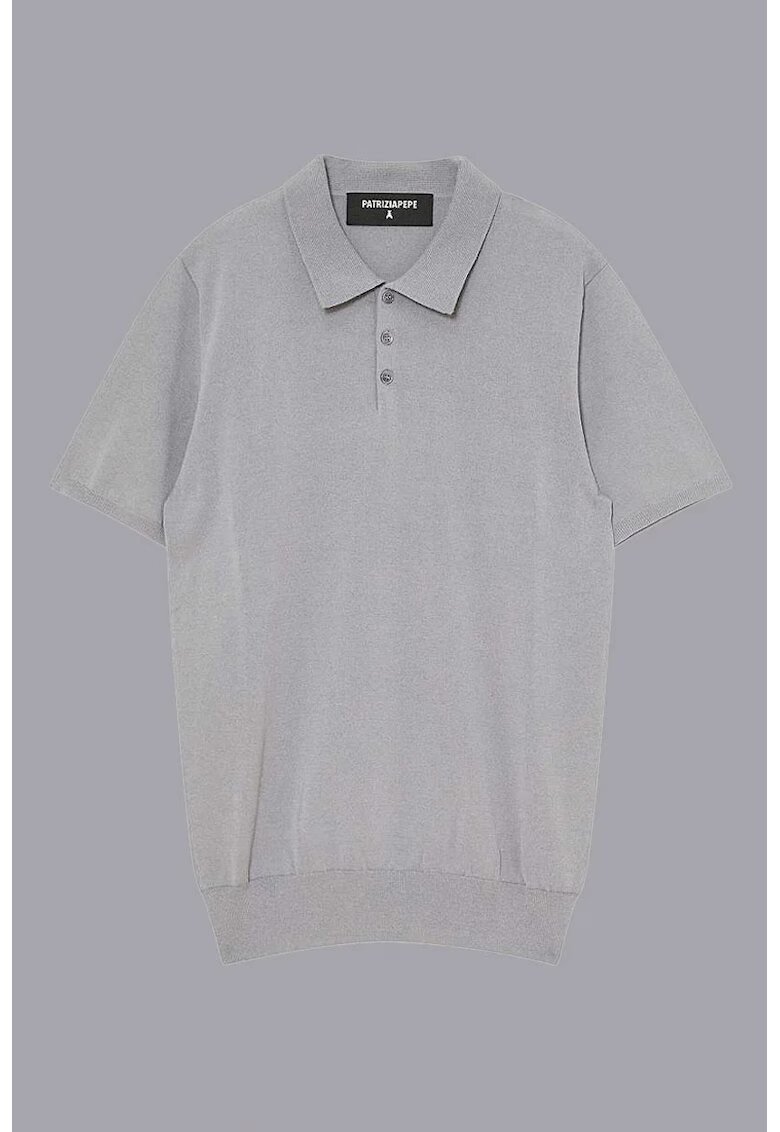 Patrizia Pepe Tricou cu guler polo - Gri