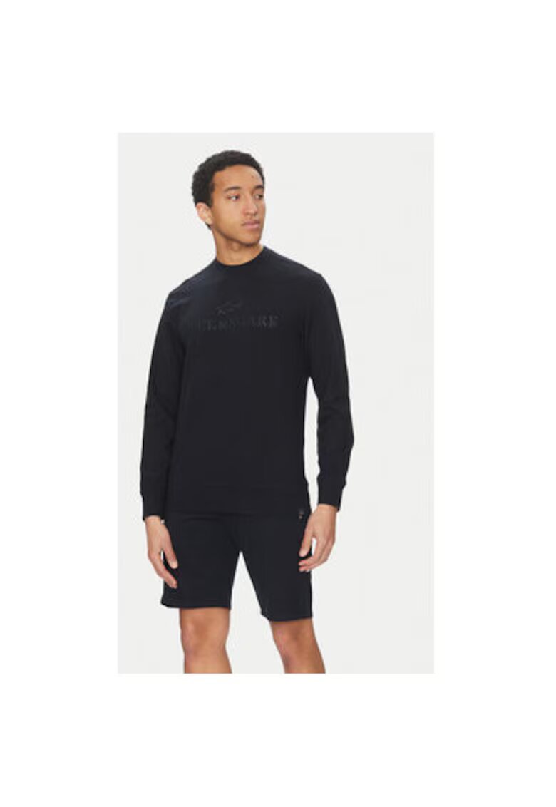 Paul Shark Bluza barbati 25411881 - Bumbac/Lyocell - Bleumarin - Bleumarin
