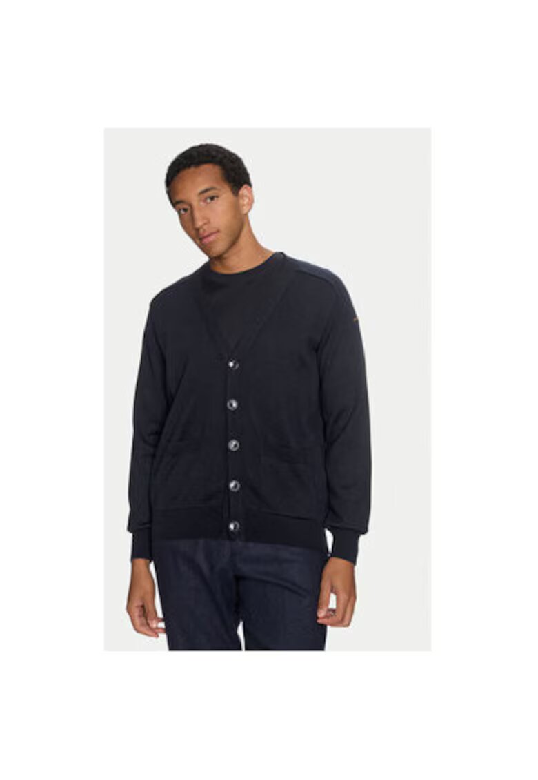 Paul Shark Cardigan barbati - 304174315 - Lana - Albastru - Albastru