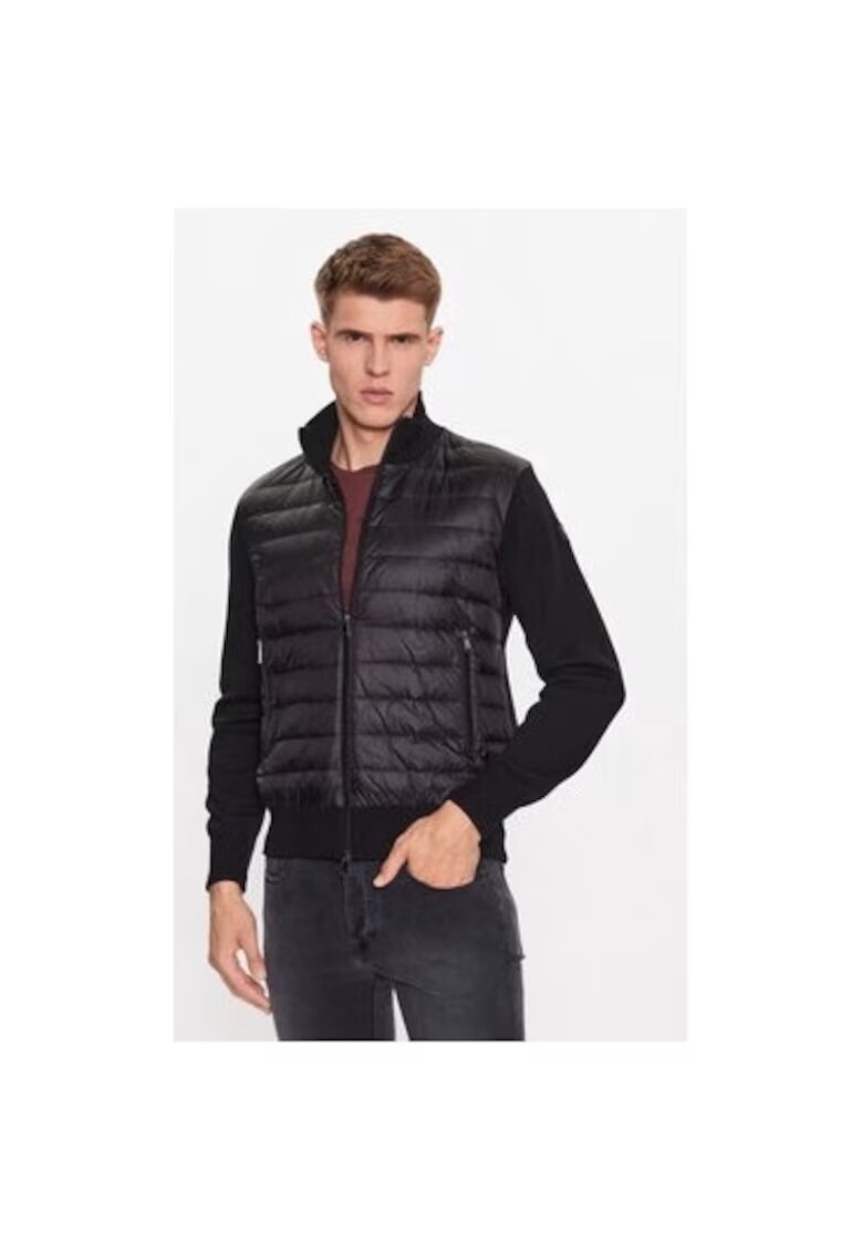 Paul Shark Geaca barbati - 303015305 - Lana/Acril - Negru - Negru