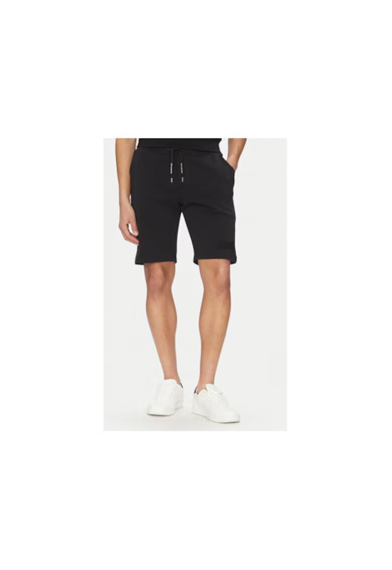 Paul Shark Pantaloni scurti sport barbati 25411850 - Bumbac/Nylon - Negru - Negru