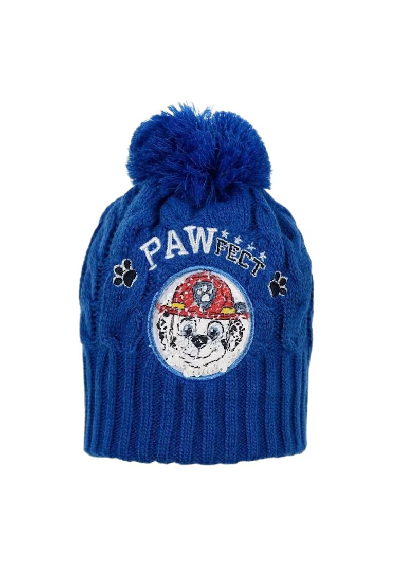 Paw Patrol Set Caciula si Manusi Albastru - 100% Acril