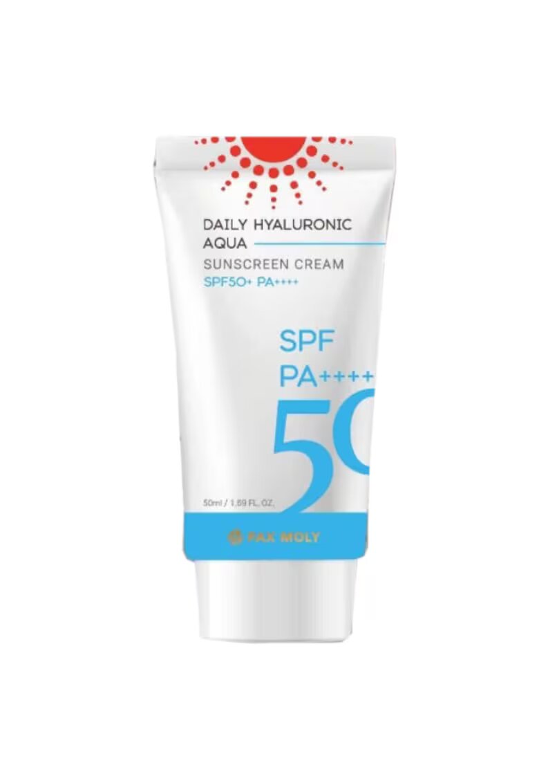 PAXMOLY Crema de protectie solara 50+ cu acid hialuic - 50ml