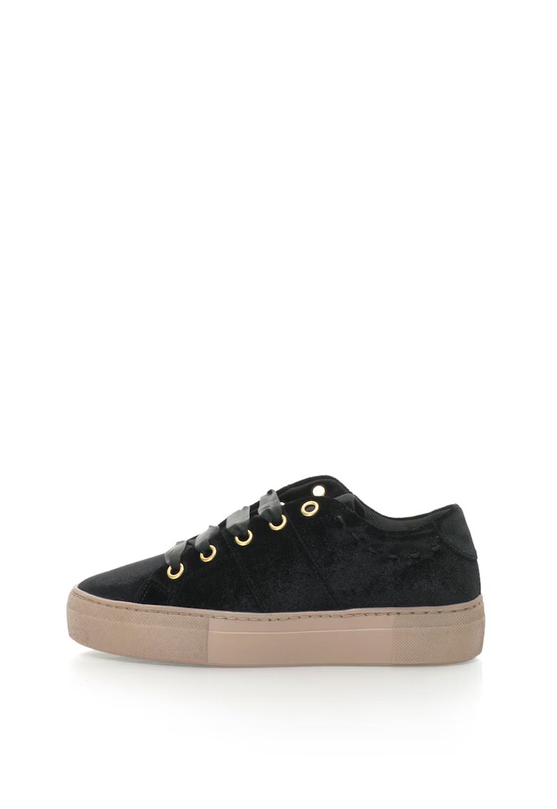 Pennyblack Pantofi sport flatform catifelti Scudo - Negru